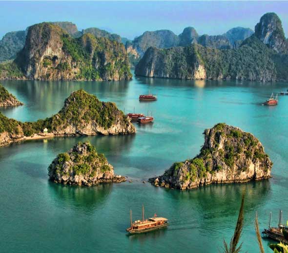 時光交錯慢遊越南