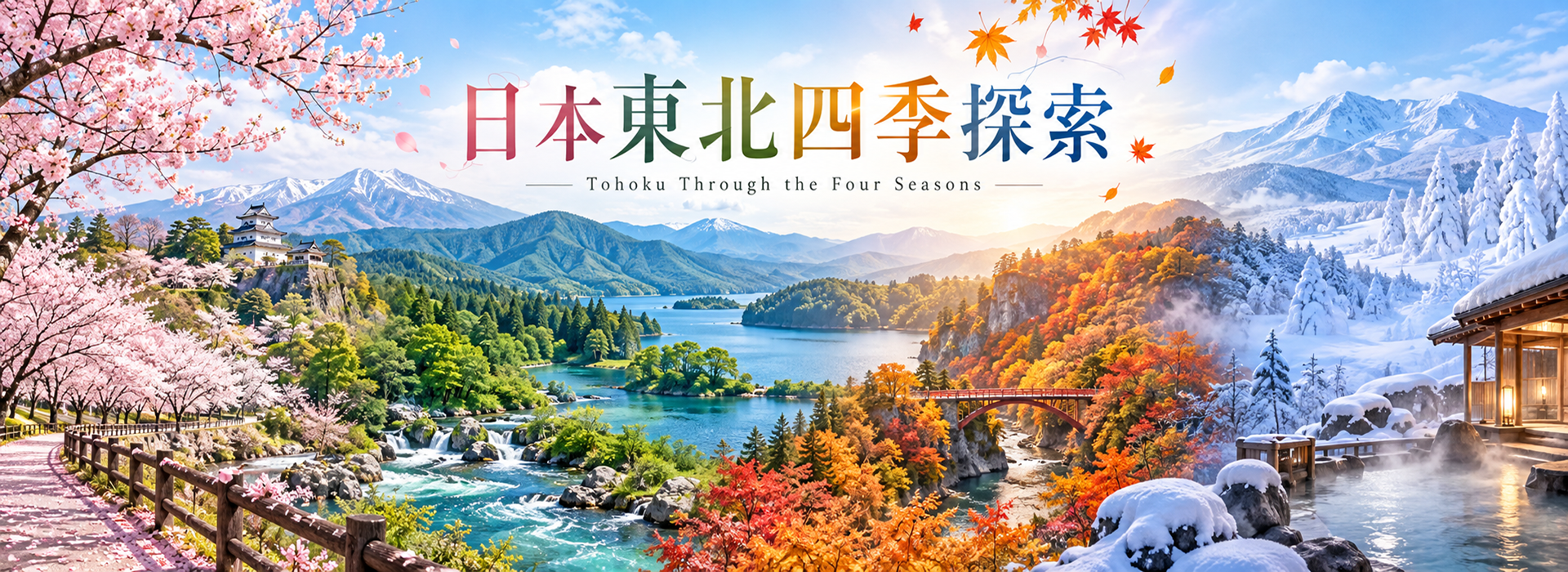 日本東北四季探索