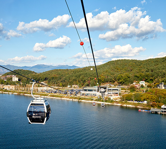 【高雄出發】樂悠悠首爾５日(彩妝1站)~月尾島海鷗船.南怡島遊船.頂級汗蒸幕.義王鐵道自行車.春川三岳山湖水纜車.景褔宮